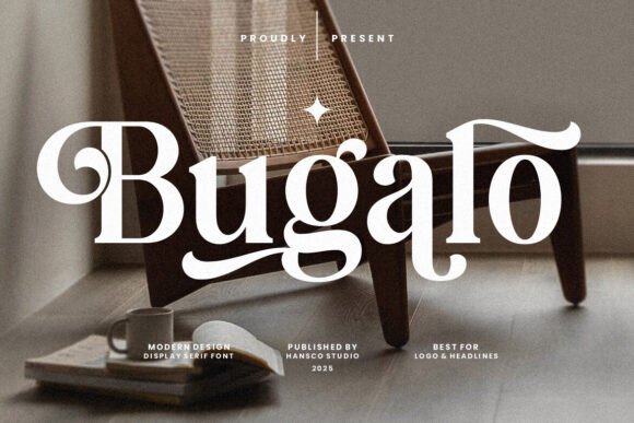 Bugalo Serif Font: Vintage Aesthetic for Editorial Design