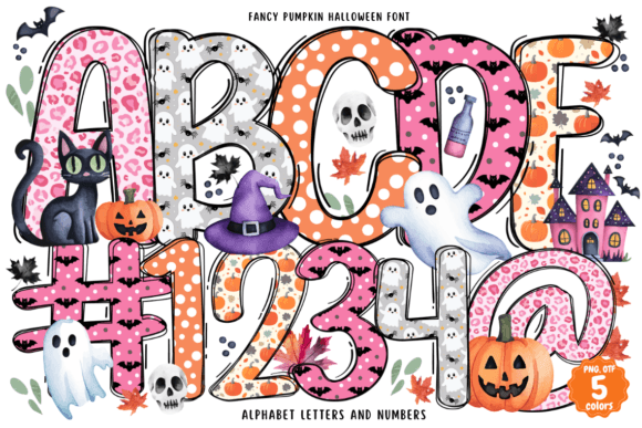 Fancy Pumpkin Halloween Font for Festive Digital Campaigns