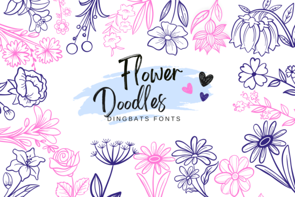 Flower Doodles Font: A Web Designer’s Guide to Sketch-Style Typography