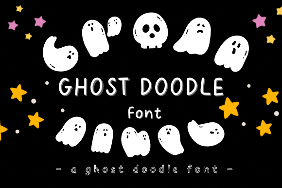 Ghost Doodle: The Playful Halloween Font That Elevates Campaign Visuals