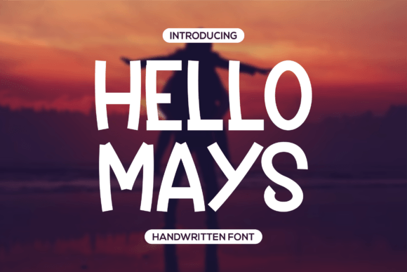 Hello Mays Font: A Bold Handwritten Typeface for Branding That Stands Out
