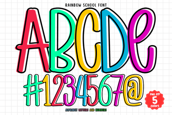 How Rainbow School Font Transformed My Small Business Branding