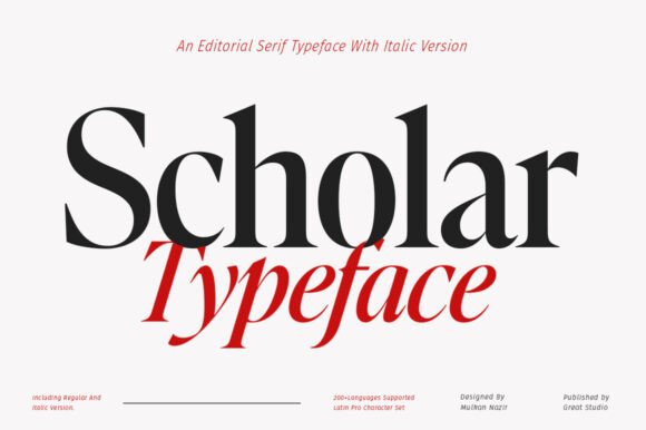 How Scholar Typeface Transformed My Small Business Branding
