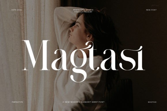 Magtasi: A Sophisticated Serif Font for Elegant Product Design