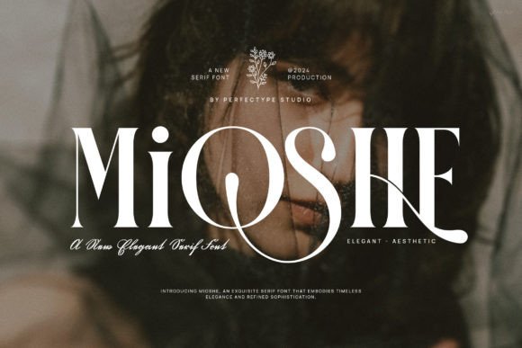 Mioshe: A Stylish Serif Font for Elegant Craft and Product Design