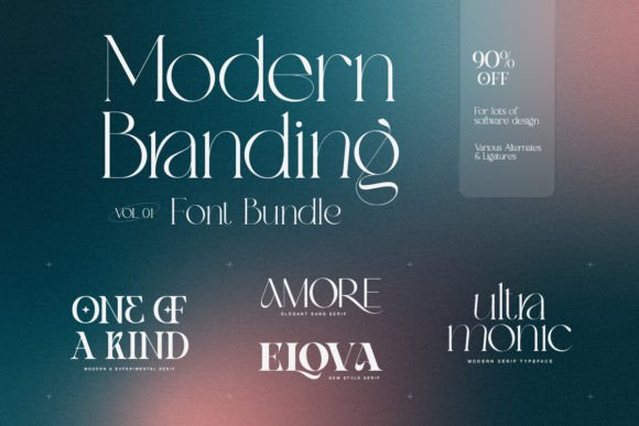 Modern Branding Bundle: A Serif Font Collection for Campaign-Ready Typography