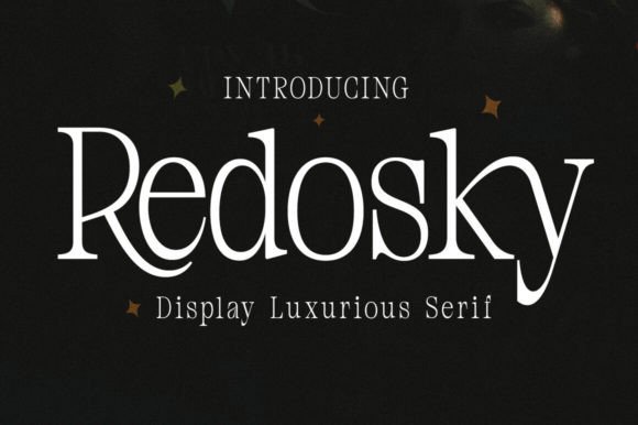 Redosky: A Clean Serif Font for Editorial Design and Digital Publishing