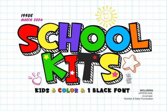 School Kits: A Color Font That Elevates Small Business Branding