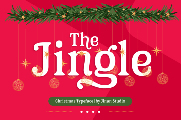 The Jingle: A Festive Serif Font for Holiday Campaigns and Cheerful Branding