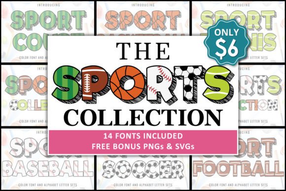 The Sports Collection Font: A Playful Typeface for Sports-Themed Branding