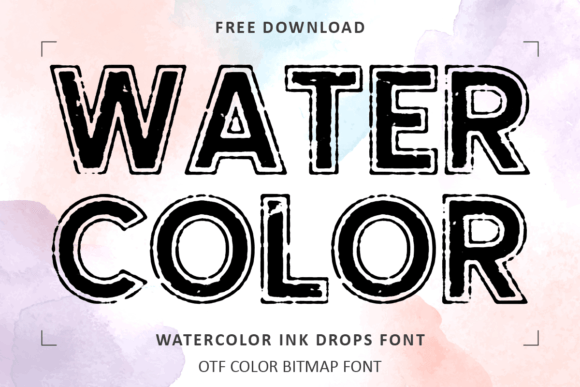 Watercolor Ink Drops Font: A Designer’s Review for Bold Branding and Logotypes